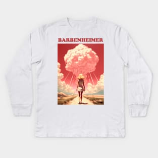 Barbie x Oppenheimer 2023 | BARBENHEIMER T-Shirt Kids Long Sleeve T-Shirt